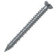 Vis béton fixation cadre fenêtre - tête plate (diam 7,5x72 mm) x10